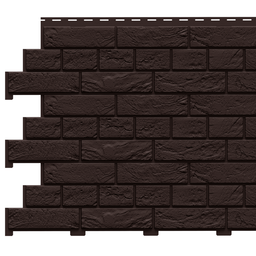 Фасадная панель Доломит, Кирпич Славянка, Цвет Корица купить в Владивостоке