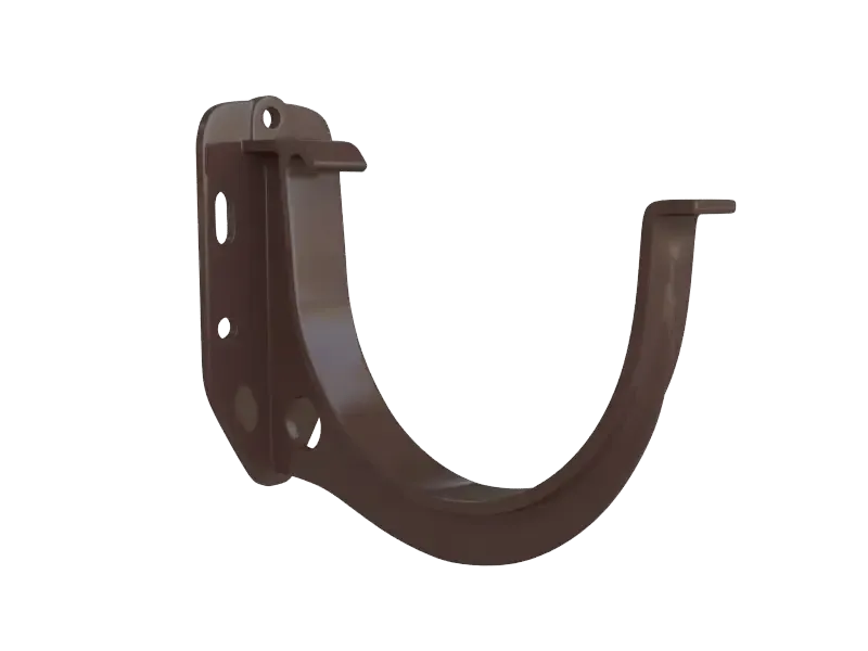 Кронштейн для желоба Альта-Профиль Элит, коричневый цвет. купить в Владивостоке