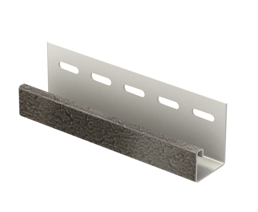 J-профиль Ю-Пласт, Стоун Хаус S-Lock Клинкер Нордик, Пепел купить в Владивостоке