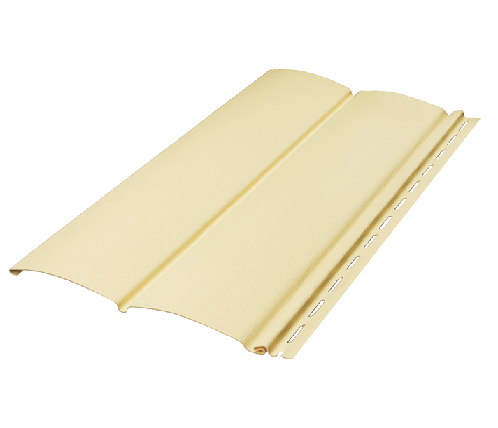 Виниловый сайдинг NORDSIDE, Лапландия под бревно, Шафран купить в Владивостоке