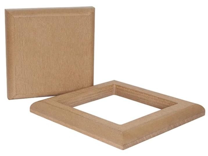 Комплект крышки и юбки ДПК для столба Polivan DENPASAR песочного цвета купить в Владивостоке