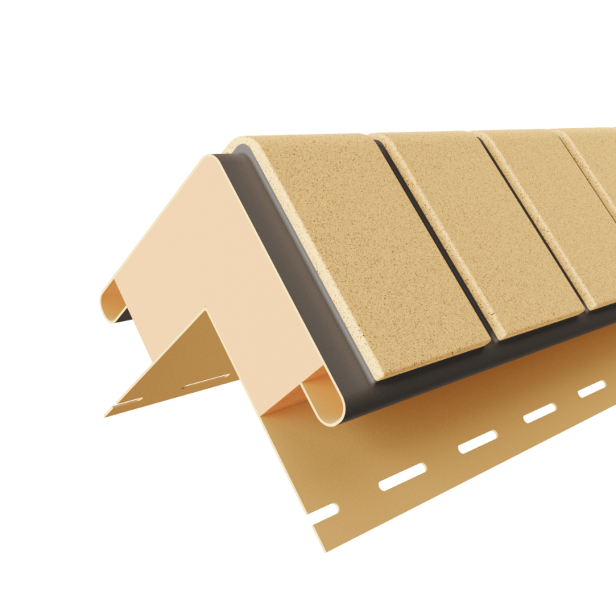 Термоугол Доломит «Кирпич» 20мм, Желтый купить в Владивостоке