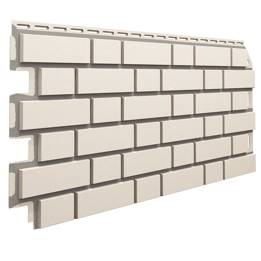 Фасадная панель ТЕХНОНИКОЛЬ Оптима Клинкер, Слоновая кость купить в Владивостоке