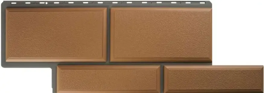 Фасадная панель Альта-Профиль Флорентийский камень Персиковый купить в Владивостоке