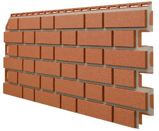 Фасадная панель VOX Clinker в терракотовом оттенке купить в Владивостоке