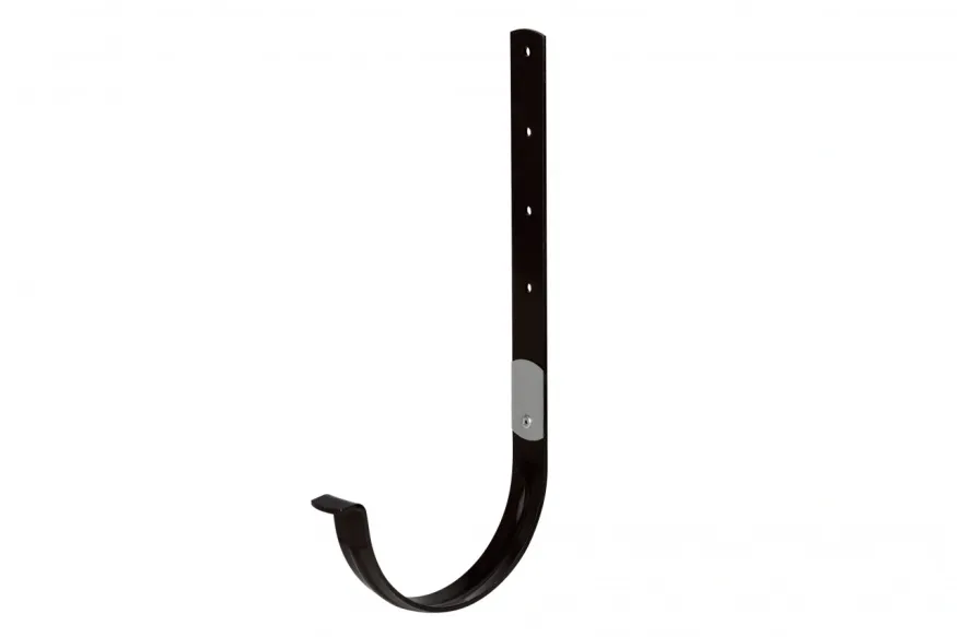 Металлический кронштейн для желоба Альта-профиль, Элит Коричневый купить в Владивостоке