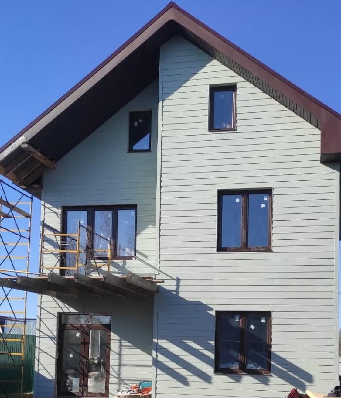 Фиброцементный сайдинг 190x3000x8мм Белый минерал RAL 9003 купить в Владивостоке