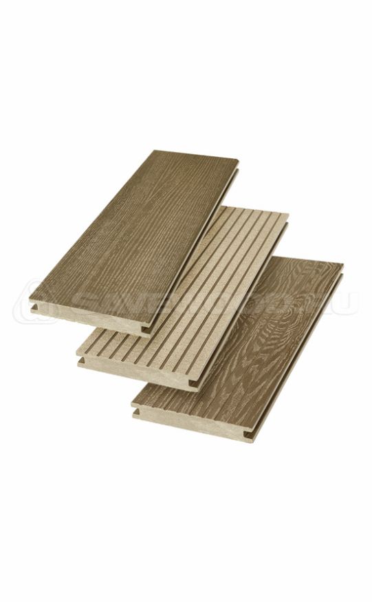 Террасная доска ДПК SaveWood, SW Fraxinus (R), Тик купить в Владивостоке