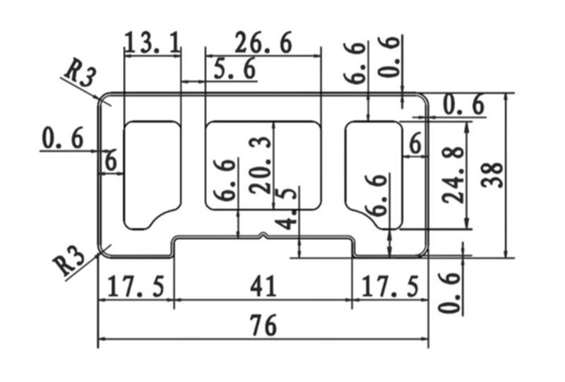 Поручень ДПК Polivan co-extrusion NUSADUA  купить в Владивостоке