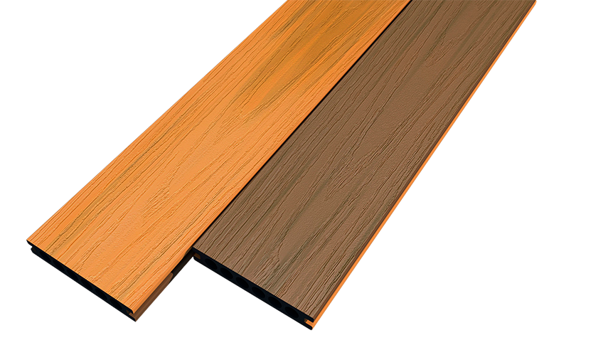 Teak / Latte | Двухсторонняя террасная доска WOODVEX Dual купить в Владивостоке