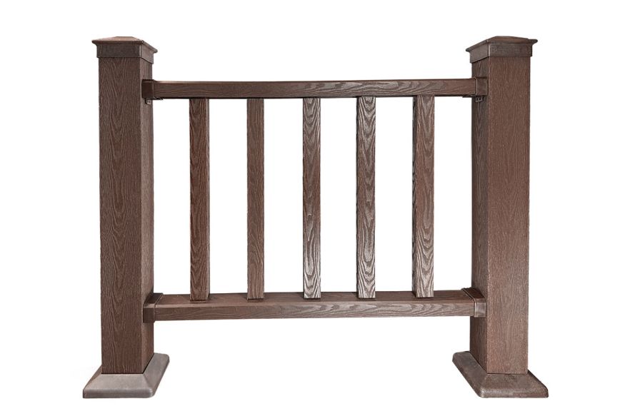 Комплект ограждения Holzhof Венге купить в Владивостоке