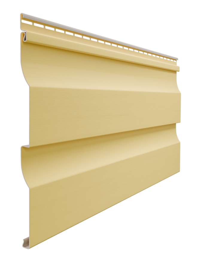 Виниловый сайдинг Docke, Корабельный брус D4.5D, Лимон купить в Владивостоке