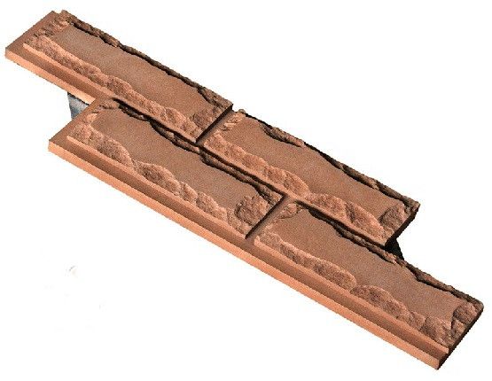 Фасадная плитка Кирисс Фасад Колотый кирпич купить в Владивостоке