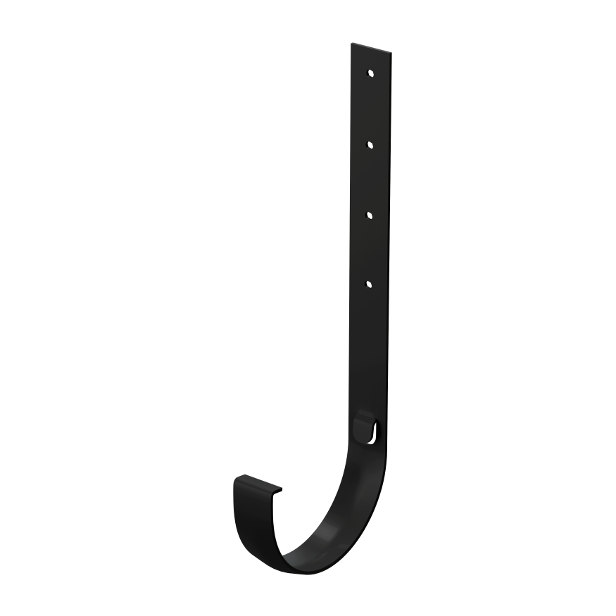 Металлический кронштейн для желоба Docke Premium, Карбон купить в Владивостоке