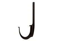 Кронштейн для желоба Альта-Профиль, модель Элит, коричневый цвет.