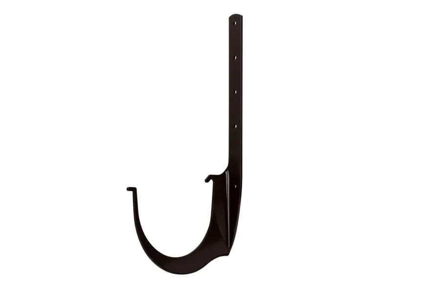 Кронштейн для желоба Альта-Профиль, модель Элит, коричневый цвет. купить в Владивостоке