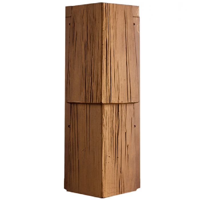 Угол T-Сайдинг, Щепа Дуб ЭКО-2 Орех купить в Владивостоке