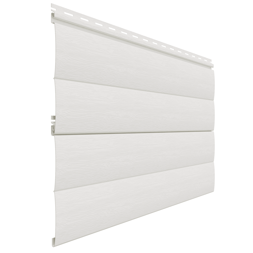 Виниловый сайдинг Доломит, Блок-Хаус, Белый купить в Владивостоке