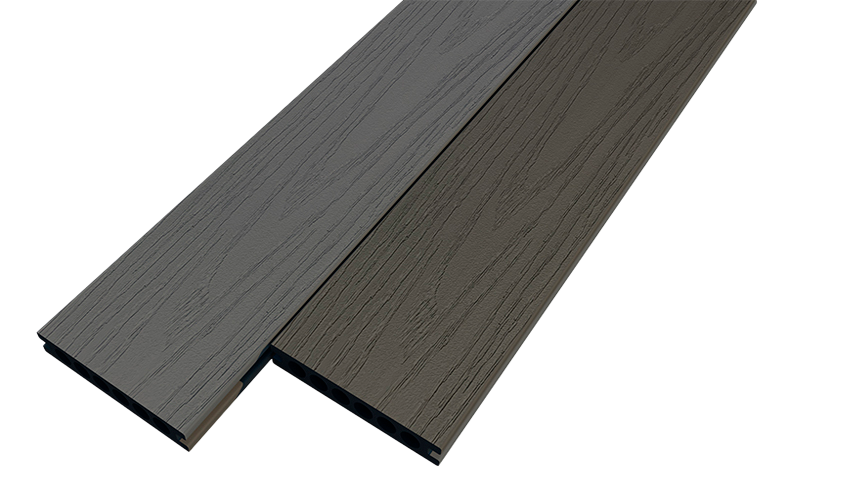 Light Gray / Marengo | Двухсторонняя террасная доска WOODVEX Dual купить в Владивостоке