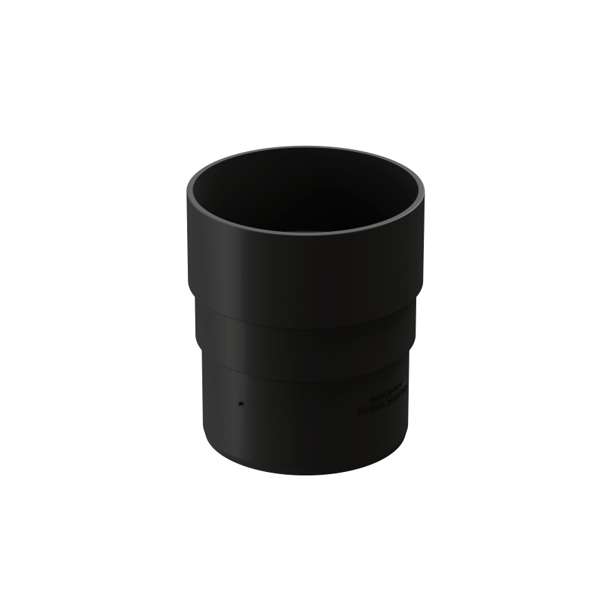 Соединительная муфта для водостока Docke Premium, Карбон купить в Владивостоке