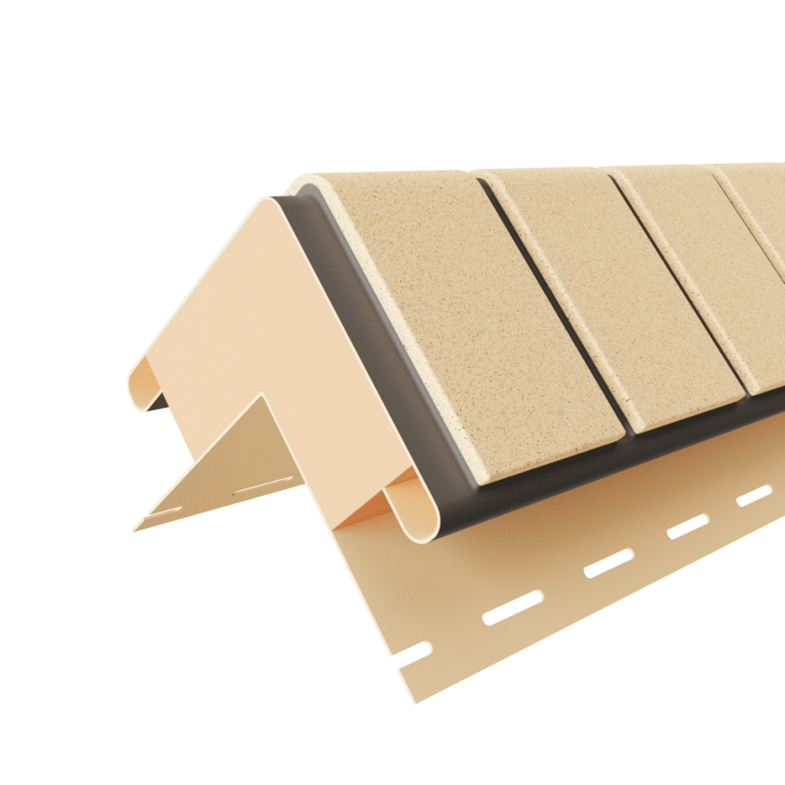 Термоугол Доломит «Кирпич» 20мм, Светло-желтый купить в Владивостоке