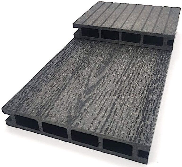 Террасная доска NanoWood «Эко Классик» Антрацит купить в Владивостоке