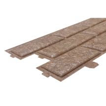 Виниловый сайдинг Fineber, BRICKHOUSE, Песочный