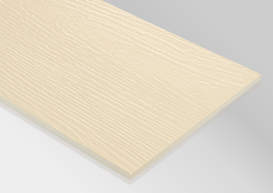 Фиброцементный сайдинг Fibraplank, Слоновая кость / RAL 1015 купить в Владивостоке