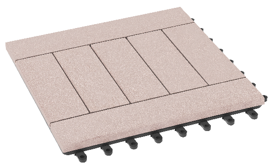 Модульный паркет ДПК GRINDERDECO Комфорт 5 Светлый дуб купить в Владивостоке