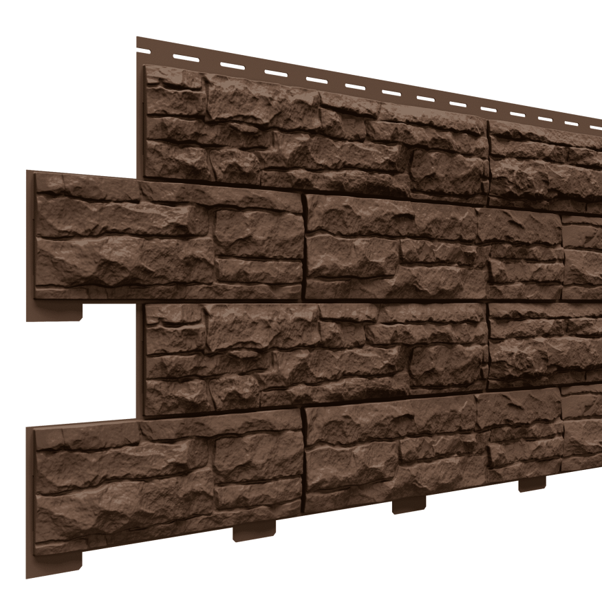 Фасадные панели Доломит, Скалистый риф премиум, Сафари купить в Владивостоке