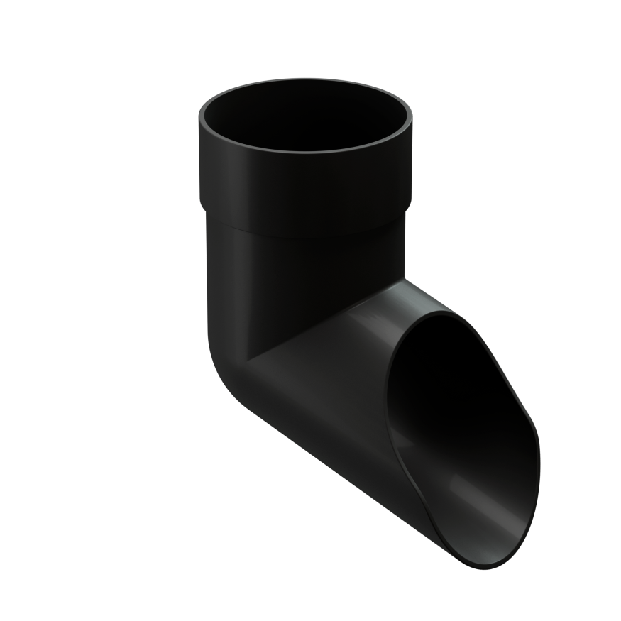 Наконечник для водосточной трубы Docke Premium, Карбон купить в Владивостоке