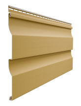 Виниловый сайдинг Docke, Корабельный брус D4.5D, Карамель