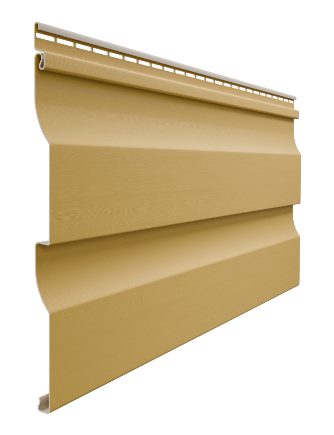 Виниловый сайдинг Docke, Корабельный брус D4.5D, Карамель купить в Владивостоке