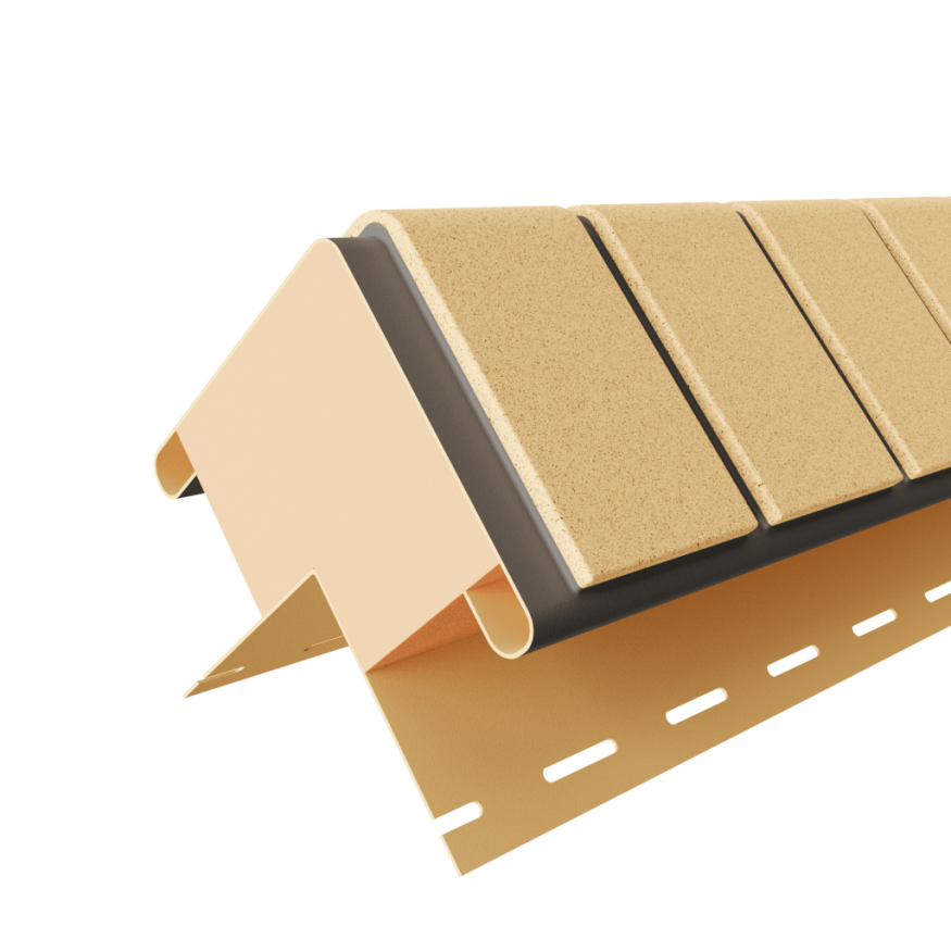 Термоугол Доломит «Кирпич» 40мм, Желтый купить в Владивостоке