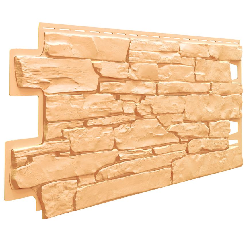 Фасадная панель ТЕХНОНИКОЛЬ Оптима Камень, Песочный купить в Владивостоке