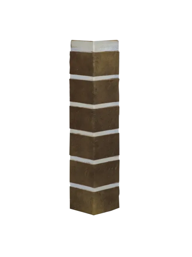 Наружный угол Альта-Профиль, Кирпич Рустикальный 02 купить в Владивостоке