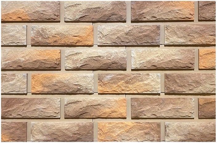 Фиброцементные панели КАНЬОН Сколотый кирпич - 39 купить в Владивостоке