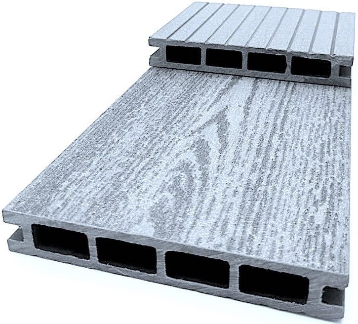 Террасная доска NanoWood «Эко Классик» Серый купить в Владивостоке