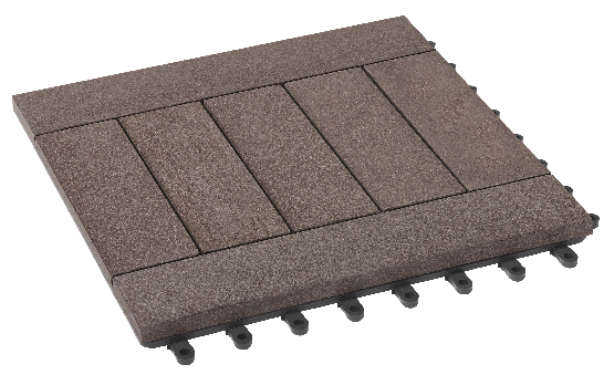 Модульный паркет ДПК GRINDERDECO Комфорт 5 Вековая древесина Венге купить в Владивостоке