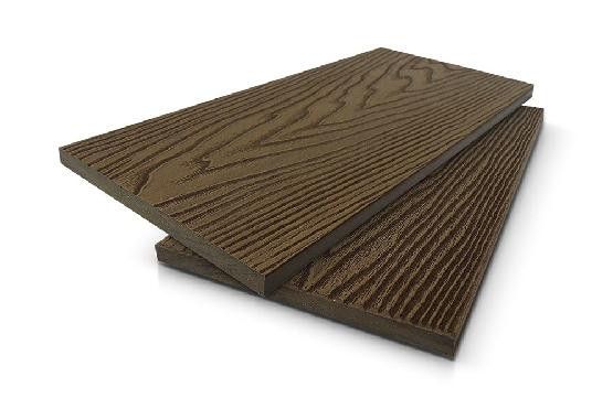 Планкен из ДПК GardenParkett (140x10 мм) Светло-коричневого цвета купить в Владивостоке