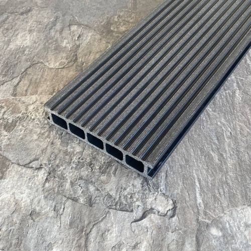 Террасная доска ДПК Latitudo, Euro, Антрацит купить в Владивостоке