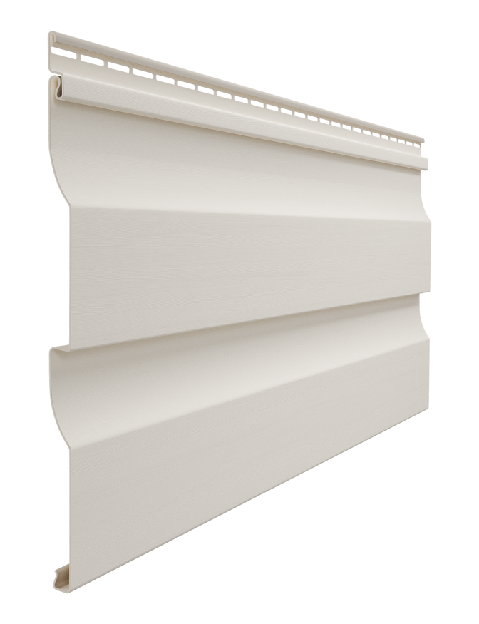 Виниловый сайдинг Docke, Корабельный брус D4.5D, Пломбир купить в Владивостоке