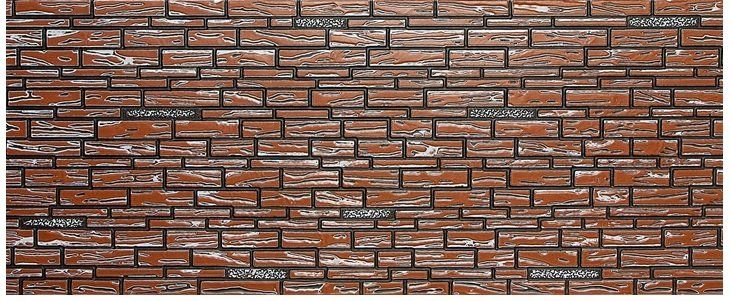 Фасадная панель Zodiac Кирпич мелкозернистый АК8-08А купить в Владивостоке