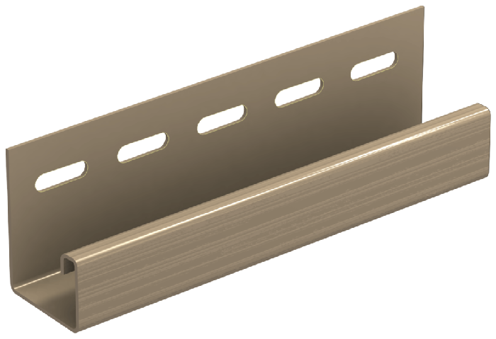 J-планка Ю-пласт, Классический стиль, Бежевый цвет. купить в Владивостоке