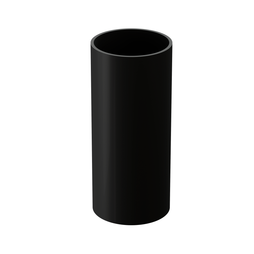 Водосточная труба 3 м, Docke Premium, Карбон купить в Владивостоке