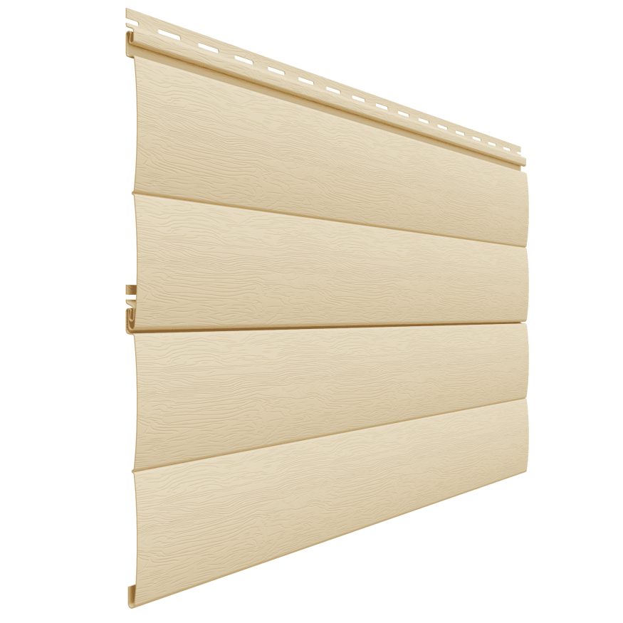 Виниловый сайдинг Доломит, Блок-Хаус, Шампань купить в Владивостоке