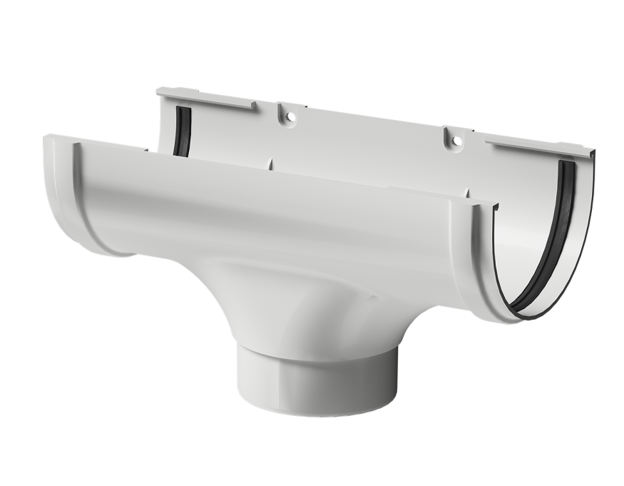 Водосточная воронка Docke Premium, цвет Пломбир купить в Владивостоке