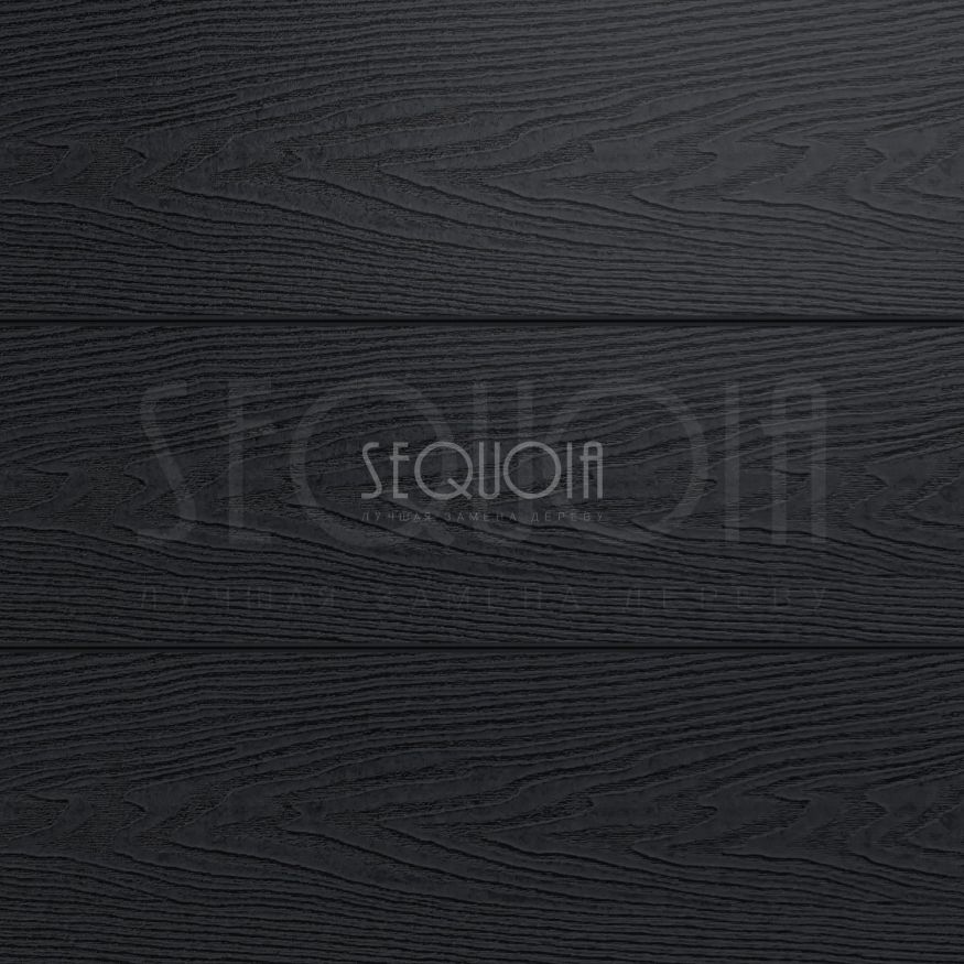 Доска террасная ДПК 3D SEQUOIA Evolution WOOD BLACK купить в Владивостоке