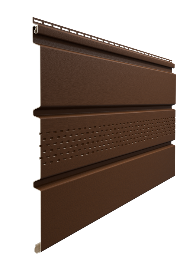 Софит Docke T4 с центральной перфорацией Каштан купить в Владивостоке