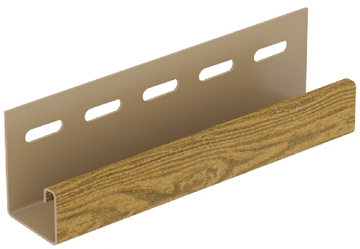 J-планка Ю-Пласт, Hokla Винтаж, Цвет: Охра купить в Владивостоке